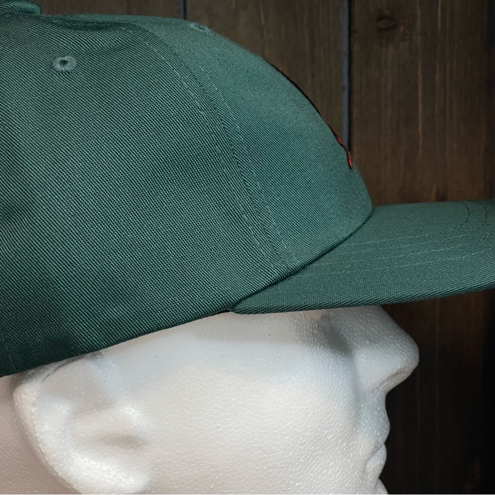 SOLD-Filson Limited Edition Smokey Bear Low Profile Hat Cap Green Mens Strapback - Picture 5 of 12